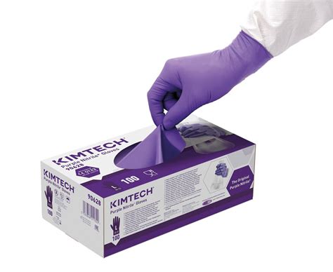 Gloves Kimtech Purple Nitrile And Purple Nitrile Xtra Gloves