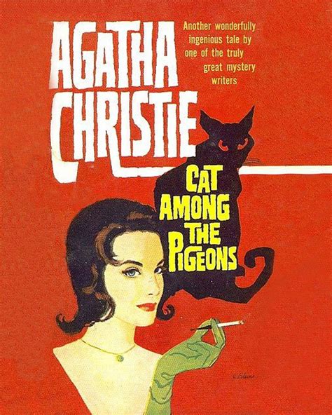 Agatha Christie Book Cover Print / Digital Download / Vintage Book Cover / Art Deco / Horror and ...