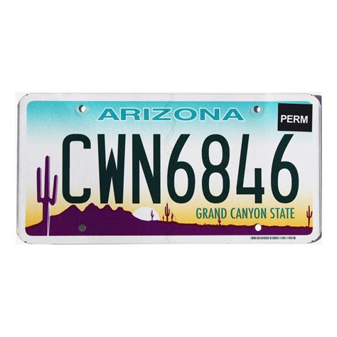 2023 Arizona Permanent #CWN6846 | Best Old License Plates