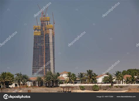 Construction Kingdom Tower Jeddah Saudi Arabia 2019 Stock Photo by ...