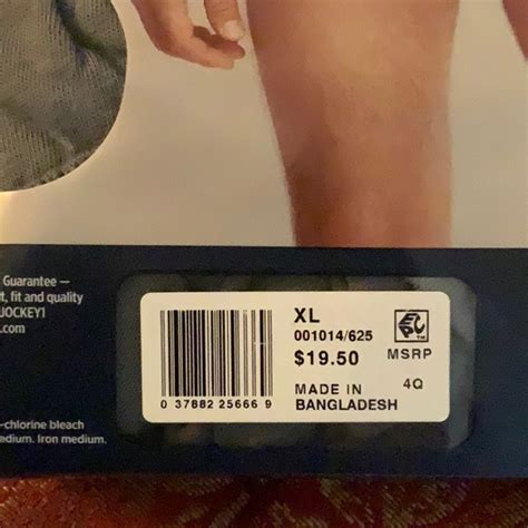 Jockey Underwear Socks Mens Jockey Elance Bikini Briefs Underwear Pack Size Xl Cotton