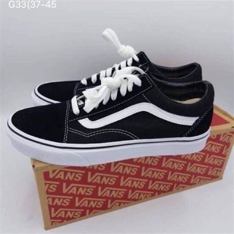 Vans Old Skool สินค้า Made In Vietnam พร้อมกล่อง Shopee Thailand