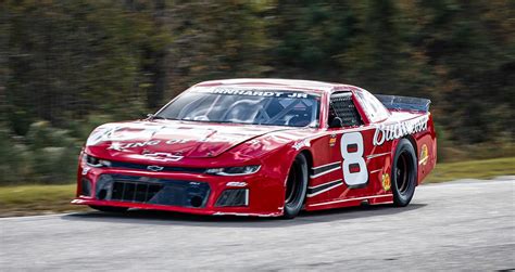 Dale Earnhardt Jr. in the No. 8 Budweiser Late Model at Florence ...