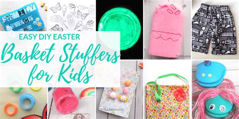 Easy DIY Easter Basket Stuffers for Kids - DIY Adulation