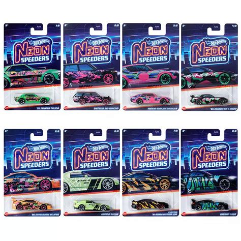 Hot Wheels Neon Speeders COMPLETE LIST AND GUIDE