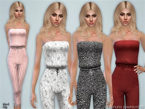 Sims 4 Denim Jumpsuit CC