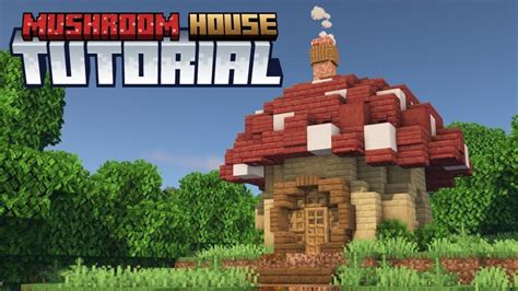 #Minecraft Mushroom House | Let's build Tutorial | Mushroom house, Minecraft projects, Minecraft ...