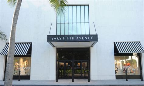 Saks Fifth Avenue at Bal Harbour Shops Miami.