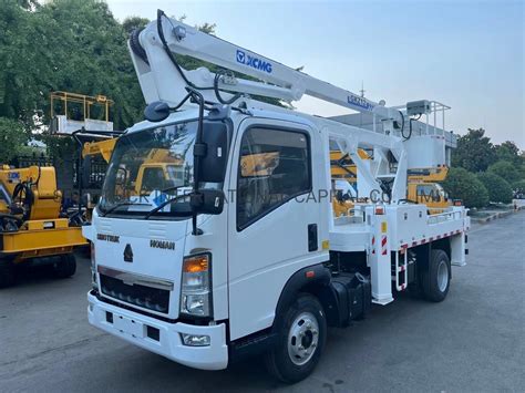 Howo Telescopic Boom Aerial Work Platform High Altitude Operation Truck