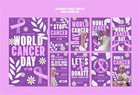 Free Psd World Cancer Day Awareness Instagram Stories