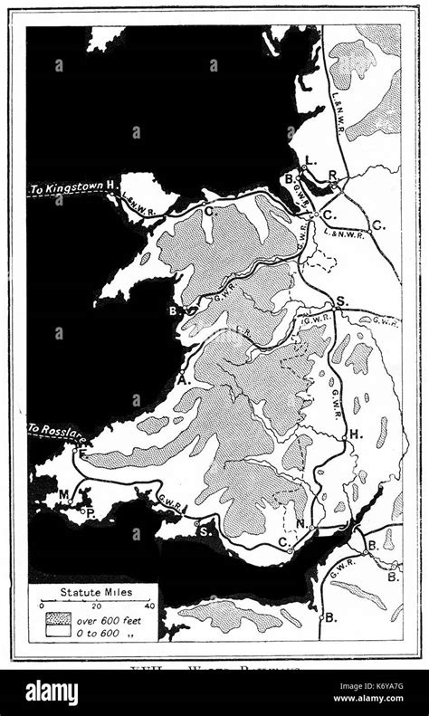 Beeching Railways Map Black And White Stock Photos And Images Alamy