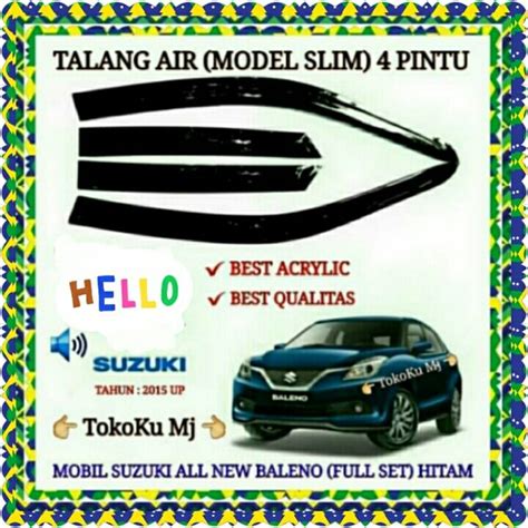 Jual TALANG AIR MOBIL SUZUKI ALL NEW BALENO SUZUKI 2015 UP MODEL