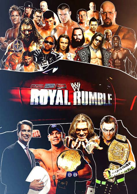 WWE Royal Rumble 2009 Custom PPV Poster by tysen2004 on DeviantArt