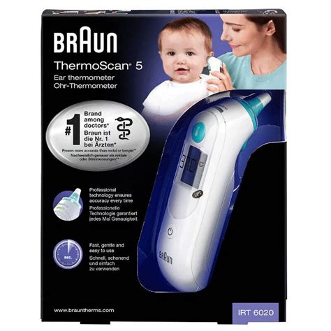 Braun Thermoscan Irt Irt Baby Adult Digital Ear Thermometer