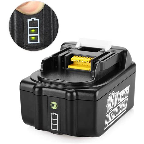 2 Pack For 18v 5 0ah Makita Bl1850b Battery Replacement And 4 Port 18v L