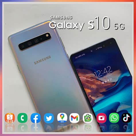 Jual Samsung Galaxy S10 5g Handphone 5g S10 Second Original Mulus Hp 5g