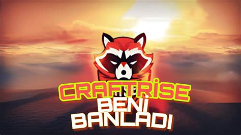 CRAFTRİSE BENİ BANLADI craftrise bedwars YouTube