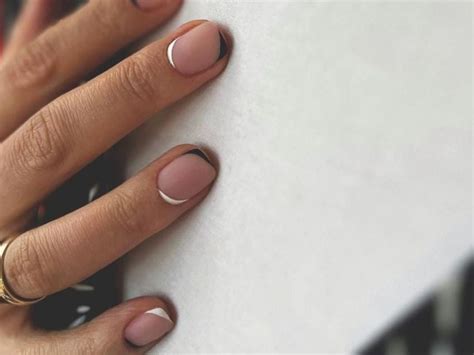 Diseño De Uñas Muy Cortas Gelish Nude IDEAS E IMÁGENES