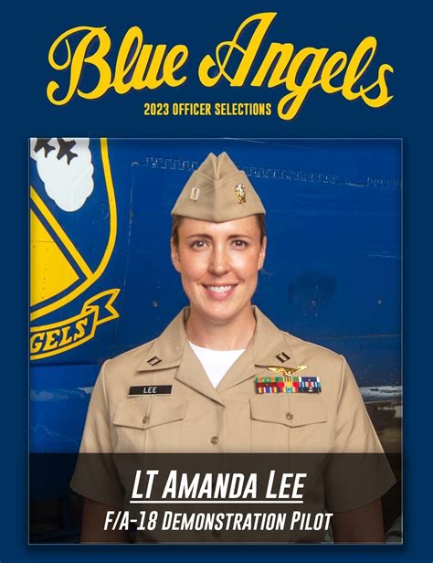 Meet Lt Amanda “stalin” Lee Blue Angels First Woman F A 18e F Super