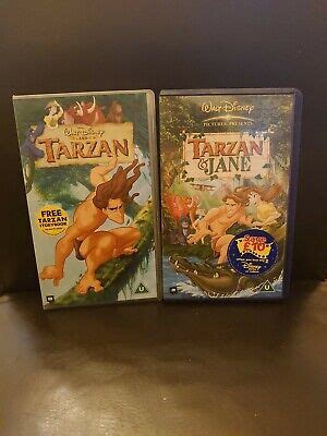 Tarzan Tarzan And Jane 2 WALT DISNEY VHS COLLECTION EBay