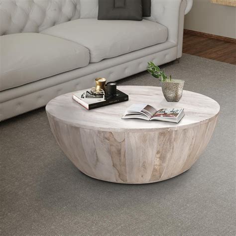 A Timeless Elegance The Allure Of The Round Light Wood Coffee Table