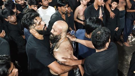 Zanjeer Ka Matam Shab E Muharram Zanjeer Zani At Zainabia Imambara