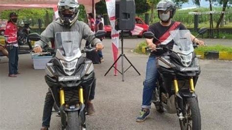 Warga Kediri Jajal Sensasi Naik Honda New Cb X Tribunmataraman