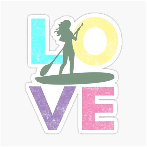 Stand Up Paddle Board Stickers | Redbubble