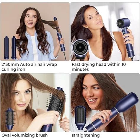 Brosse Soufflante Air Styler En Hair Styler Set Avec Seche