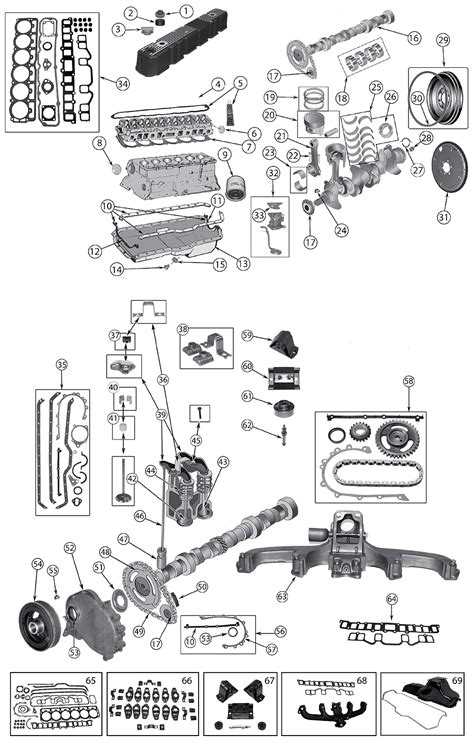 Diagram 42 Liter 258 Amc Engine Jeep Yj Wrangler 19871995 Crown