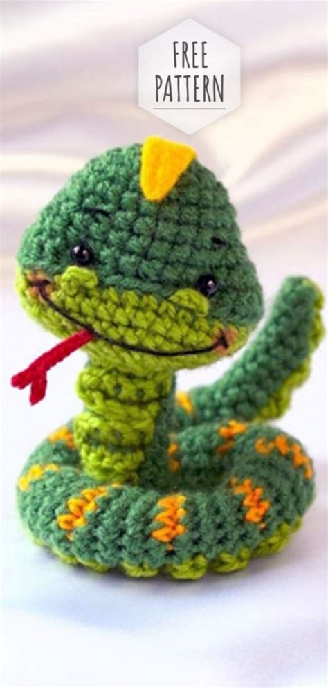 Amigurumi Snake Free Pattern Free Amigurumi Crochet