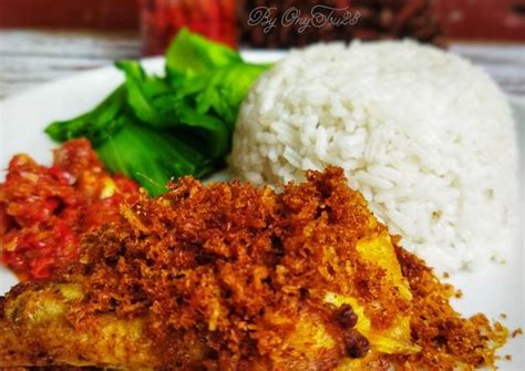 Resep Ayam Serundeng Kelapa Oleh Ony Tsu Cookpad