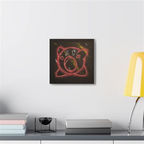 Kirby Pokémon Art Kirby Pokémon Home Decor Kirby Pokémon Neon Art ...