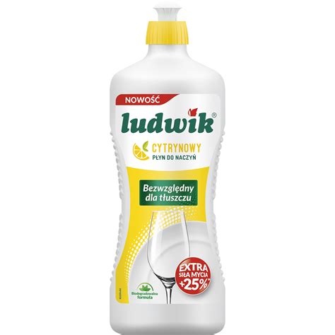 Ludwik do mycia naczyń cytrynowy ludwik pl