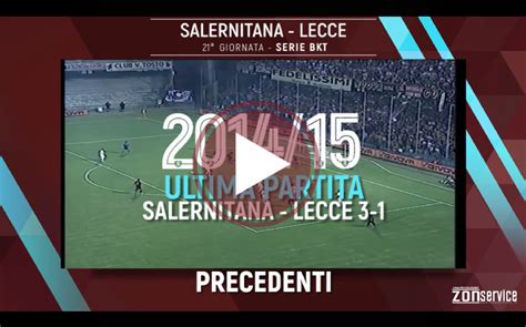 Salernitana Lecce I Precedenti U S Salernitana 1919