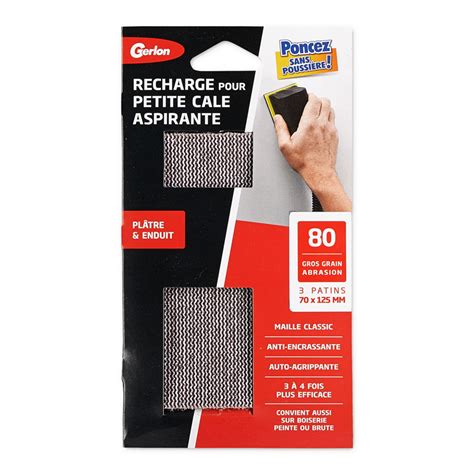 Recharge Pour Petite Cale Aspirante Gros Grain Gerlon Bricolage