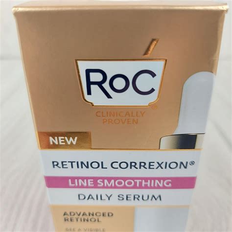 Lot Of 2 RoC Retinol Correxion Line Smoothing Daily Serum 1fl Oz EBay