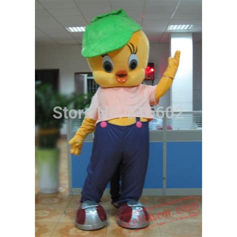 Tweety Bird Mascot Costume Cartoon Costumes