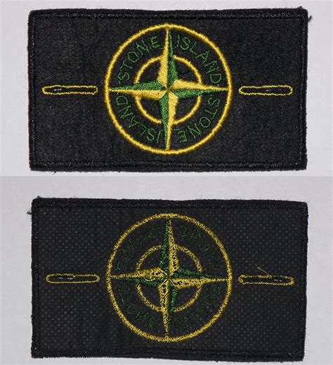 Какими бывают фейковые патчи stone island