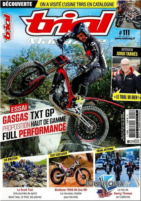 PRESSE Trial Magazine Mars Avril Mai 2024 Mototribu