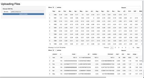 How To Make A Nicer Summary Table Instead Of Verbatimtextoutput In R