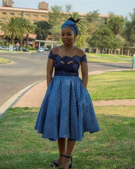 Summer Traditional Seshoeshoe Dresses 2019 • Stylish F9 Shweshwe