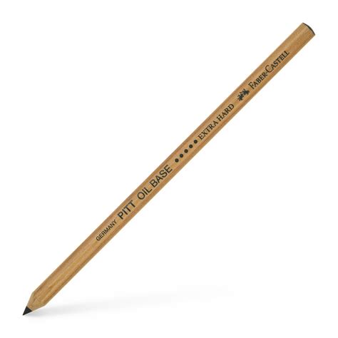 Pitt Oil Base Pencil Black Hard