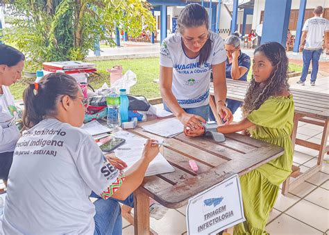 Sa De Itinerante Ind Gena Realiza Mais De Procedimentos Em