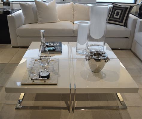 White Lacquer coffee table #cocktailtable #accessories #homedecor #
