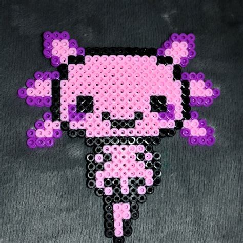 Axolotl Perler Beads Etsy