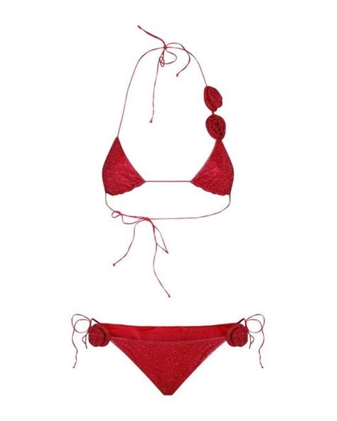 Oséree Bikini in Red Lyst