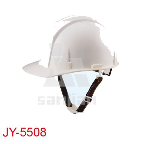 Jy White Pe Msa V Gard Safety Helmet China Safety Helmet And