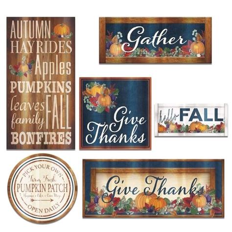 Foil Fall Thanksgiving Cutouts Fiesta Party Supplies