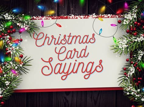 A Very Merry List of Christmas Card Sayings » AllWording.com